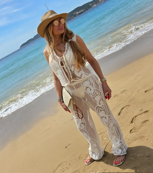 Boho summer broek